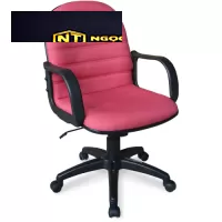 Ghế lãnh đạo lưng trung bọc vải, đệm và tựa liền khối SG712